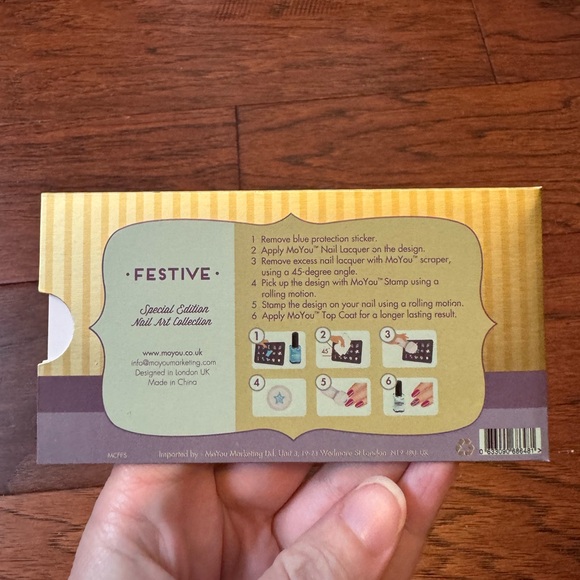 MoYou London Stamping Nail Art Plate Festive Christmas 18 - Picture 2 of 5